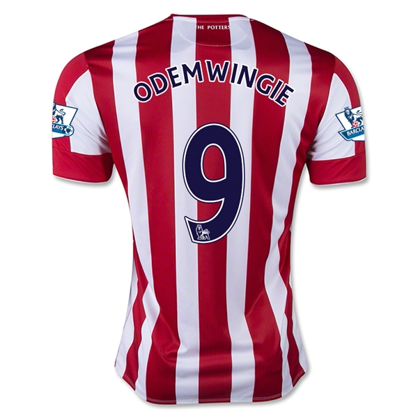 Stoke City 2015-16 ODEMWINGIE #9 Home Soccer Jersey